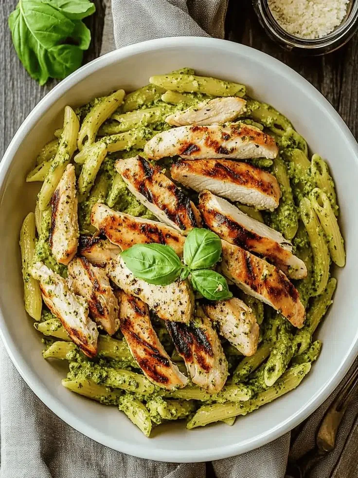 Chicken Penne Pesto