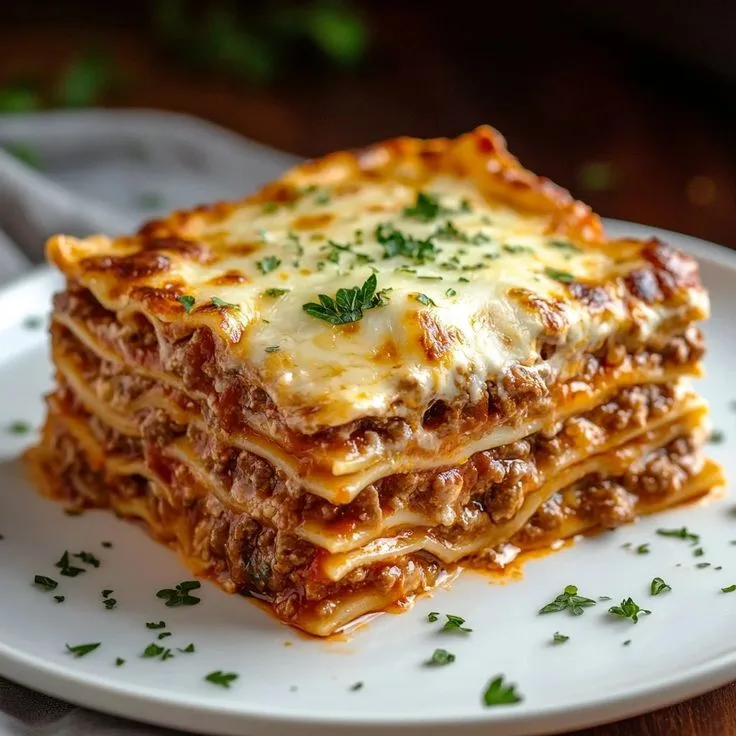 Classic Beef Lasagna