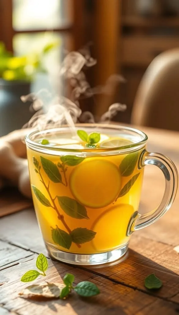 Hot Lemon Tea
