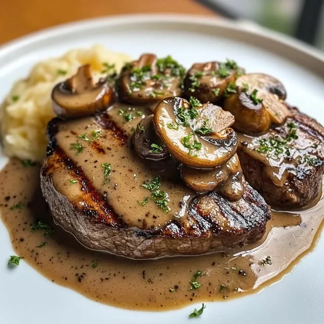 Mushroom Steak